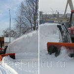 фото Снегоочиститель шнекороторный СТ-1500 для трактора МТЗ-320