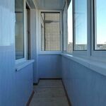 фото Утепление и обшивка ПВХ панелями балкона или лоджии