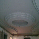 фото Гипсокартонные работы:монтаж потолка из гипсокартона