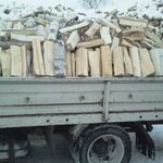 фото Дрова берёзовые колотые с доставкой на самосвале ГАЗ с Илишевского района
