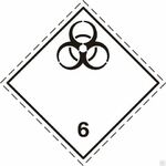фото Знак «Инфекционные вещества» (250х250)