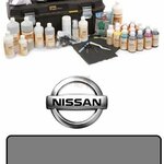 фото Краска для кожи авто Nissan Серый