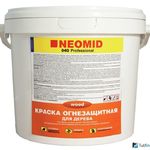 фото Неомид (Neomid) Огнезащитная краска для древесины 040 25 кг