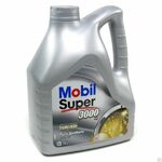 фото Моторное масло Mobil SUPER 3000 X1 5W40, 4 л, синтетическое