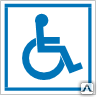 фото Знак D 04-01 Доступность для инвалидов в креслах-колясках