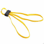 фото Жёлтые текстильные одноразовые наручники HT-01-Y ESP