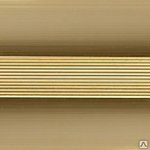 фото Стык (порожек) алюминиевый широкий, 60 мм 0,9 м золото