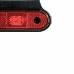 фото Фонарь габаритный светодиодный LED с кронштейном FT-020 C+К красного цв.
