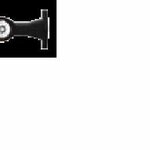 фото Фонарь габаритный LED на прямой длинной резиновой ножке FT-009 B