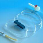фото Инфузионная система для переливания растворов с пластиковым шипом
