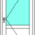 фото KBE 70 дверной профиль,2 стекла (700*2100)