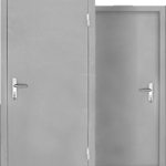 фото Дверь стальная одностворчатая (любых размеров)