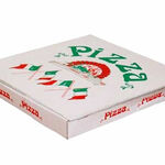 фото Печать логотипа на коробке для пиццы