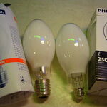 фото Лампа ДРВ (дуговая ртутно-вольфрамовая лампа) 160 Вт, 250 Вт, 500 Вт, 750Вт