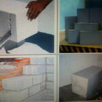 фото Строительство коттеджа из вибро-прессованных блоков