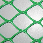 фото Сетка облегченная шестигранная 18х18 цвет зеленый / рулон 1,5*30 метров
