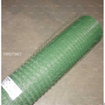 фото Пластиковая кладочная сетка Универсал M квадрат зеленый рулон 13*15