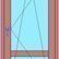 фото Балконный блок со стеклопакетом с поворотно-откидной фурнитурой.