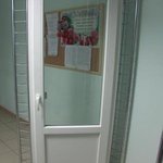 фото Дверь балконная 700*2000 мм, HM 58 профиль (1*24мм) - фурнитура ТТС Турция