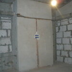 фото Штроба по бетону потолок под провод(п/м)