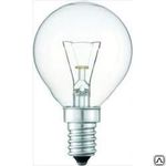 фото Лампа накаливания E27, 40W, Р45 (шар), CL (прозрачная) Philips