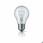 фото Лампа накаливания E27, 75W, A55 (груша), FR (матовая) Philips