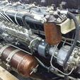 фото Двигатель дизельный судовой 3Д6С