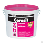 фото Силикатная краска для внутренних и наружных работ Ceresit CT 54, 15л