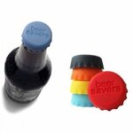 фото Цветная силиконовая крышка для пивной бутылки
