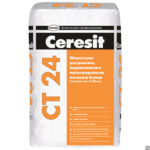 фото Ceresit CT 24 Штукатурка для ячеистого бетона (25кг)