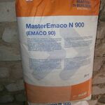 фото Штукатурка MasterEmaco N 900 (EMACO 90) расход 4,5 кг на 1м2 S = 3 мм