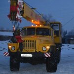 фото Автомобильный кран КС-3574, грузоподъемностью 14 т, шасси Урал, стрела 14 м