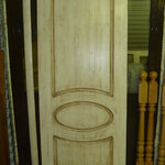 фото Изготовление входной деревянной двери.