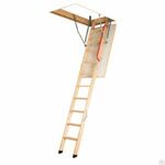 фото FAKRO Складная деревянная чердачная лестница LWK Plus (60х140см h=305см)