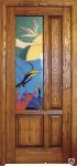 фото Дверной блок филенчатый "Форест" под стекло, с отделкой,870x2070 мм,блок