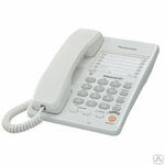 фото Телефон Panasonic KX-T 2363 RUW спикерфон, автодозвон, 4-значный PIN-код,