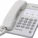 фото Телефон Panasonic KX-T 2361 RUW память 13 номеров, повтор номера, световая