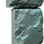 фото Угол наружный Камень Крупный Серо-зеленый 459х140