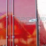 фото Распашные ворота на грузовой автомобиль
