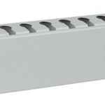 фото CO35-2MCM, 2U (серый) Кабельный органайзер металлический с крышкой