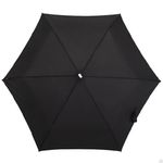 фото Складной зонт Alu Drop, 3 сложения, механический, черный