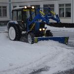 фото Услуга аренда трактор для уборки снега