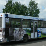 фото Реклама на автобусе Мерседес 1 борт 6 кв.м 3 месяца