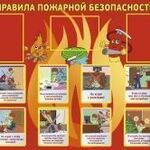 фото Стенд &quot;Пожарная безопасность&quot; для школы и детского сада PZH12
