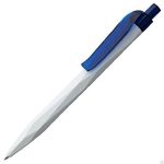 фото Ручка шариковая Prodir QS20 PMT-T, бело-синяя