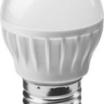 фото Лампа светодиодная LED 8вт E27 белый матовый шар ОНЛАЙТ