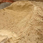 фото песок овражный 1,0-2,0 мм. под строительство (доставка)