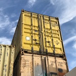 фото контейнер 20 футов б/у морской