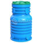 фото Кессон пластиковый с крышкой, цельнолитой для скважин и канализации Rodlex KS 3.0 min Родлекс