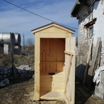 Фото №2 Деревянный  туалет в Кемерово